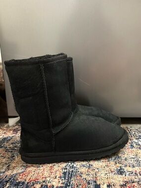 UGG Classic Short Boots in Black